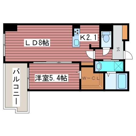 F006の物件間取画像